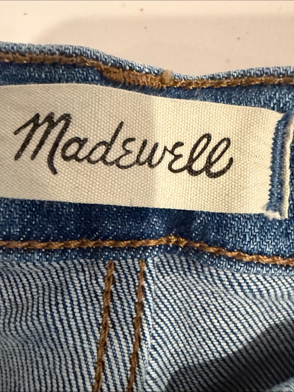 Madewell Cali Demi-Boot Jeans Light Wash Crop Flare Denim Size 29 - Picture 5 of 8
